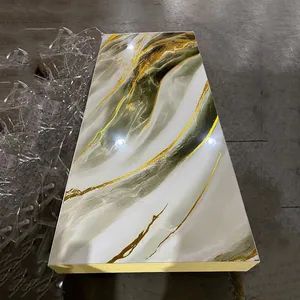 Gold Foil Film Bamboo Charcoal Wood Veneer Pet Marble Continuous Texture for Background Walls Decorative Boards - Image 3