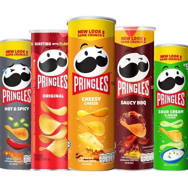 Top Choice 102g X 12 for Pringles Potato Chips Halal Grain Snacks for Global Retail and Export Buyers - Image 1