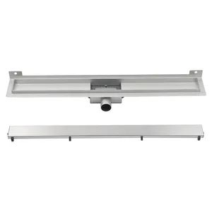 Wall Linear Shower Drain Channel Floor Drain Style Drain Color Silver Kind Floor Drain Model NO. SDS033 HS Code - Image 3