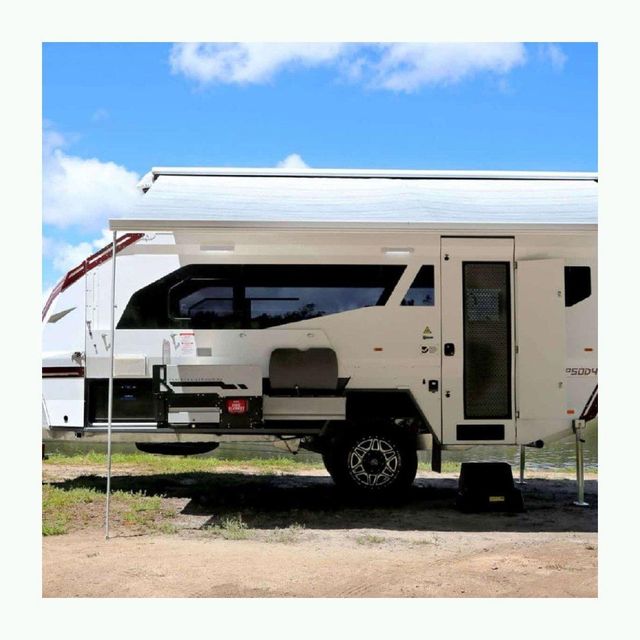 camping trailer for outdoor living compact travel trailer with kitchen sleeping space and storage suitable for camping parks and outdoor recreationcamping trailer for luxury camping premium travel trailer with modern design comfortable interior and advanced features suitable for high end outdoor experiences - Image 4