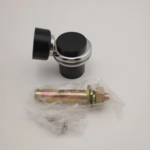 Silver Finish Aluminum Door Stopper Finish SN Trademark HM Origin China Material Zinc Type Door Stop Control Manual Model NO. - Image 6