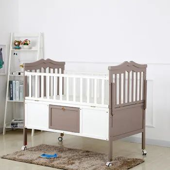 Easy Assemble Functional Convertible Baby Rocker Bed Crib MOQ 100 Logo Yes Sample Yes OEM/ODM Yes Swing Swing Style - Image 2