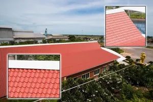 Jieli Brand Synthetic Resin Roof Tile Royal Style Size 900 Width 900mm Shape Bamboo Color Brick Red HS Code 39259000 Lifetime 50 - Image 6