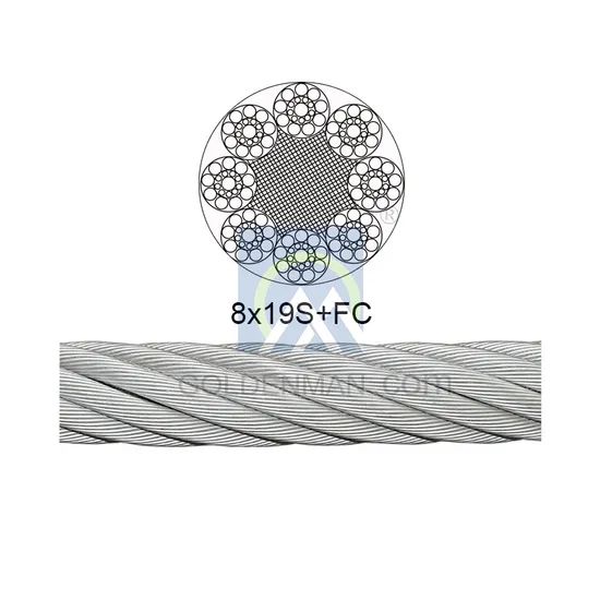 Goldenman API9A Steel Rope Wire 6-320mm 1Y Origin China Model NO. API ...