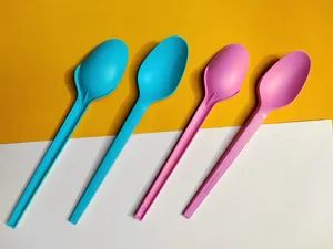 Biodegradable Tableware Cpla Spoons Compostable Origin China HS Code 4823690000 Specification Customize Trademark Tiptopak or Custom Logo - Image 3