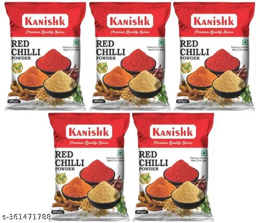Red chilli powder - Premium quality spicy Dry Red chilli  Shelf Life 1 year Packaging 500gm packing Ingredients Premium quality spicy Dry Red - Image 2