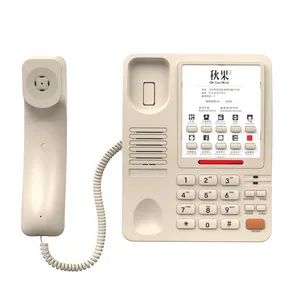 Custom Hotel Telephones with Caller ID for Office Use Dial No OEM/ODM Ok Voice Mail No Accessories No Network Wired LAN Color - Image 5