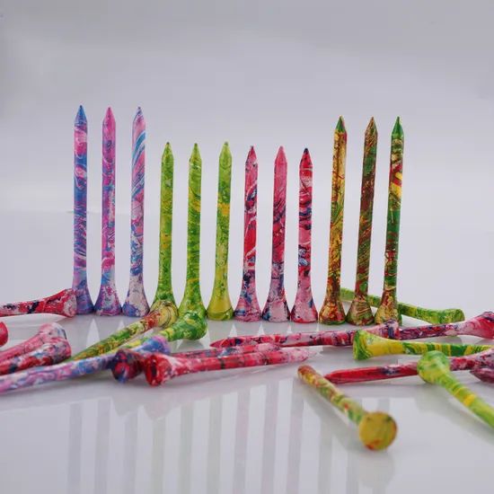 Colorful 70mm Golf Tees Bulk Package People Men Origin China Size 70/83mm Trademark MLG Condition New HS Code 9506390000 - Image 6