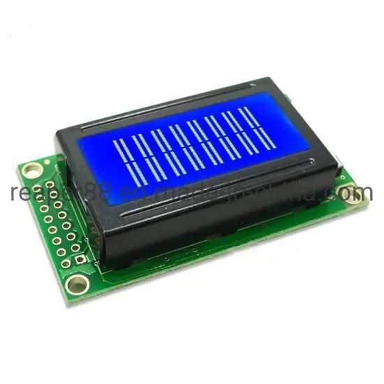 Character COB Monochrome LCD Display 8X2 LCD Module Trademark 150 Type Character Specification 1 Response Time 2ms HS Code - Image 2