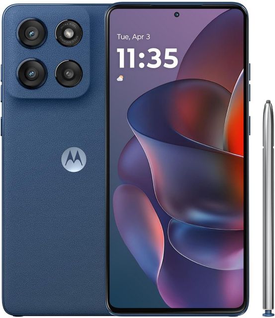 Motorola Moto G Stylus - 2025 | Unlocked | Made for US 8/256GB | 50MP Camera | Pantone Gibraltar Sea - Image 3
