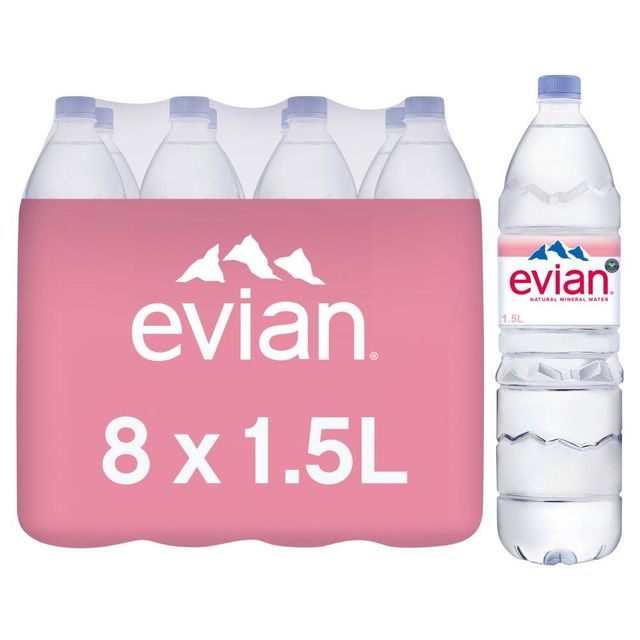 Evian Still Natural Mineral Water 1.5L - Image 3