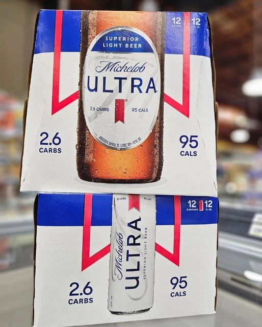 Refreshing Drinking Experience Michelob Ultra Light Lager Beer 24 × 355ml Sleek Cans Sale - Image 3