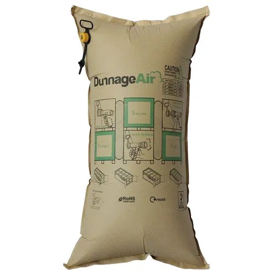 Durable Kraft Paper Air Bags for Container Shipping Stabilization - Image 5