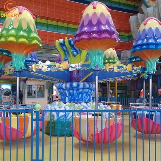 High Quality Outdoor Swing Ride Amusement Jellyfish Ride for Sale - Image 3
