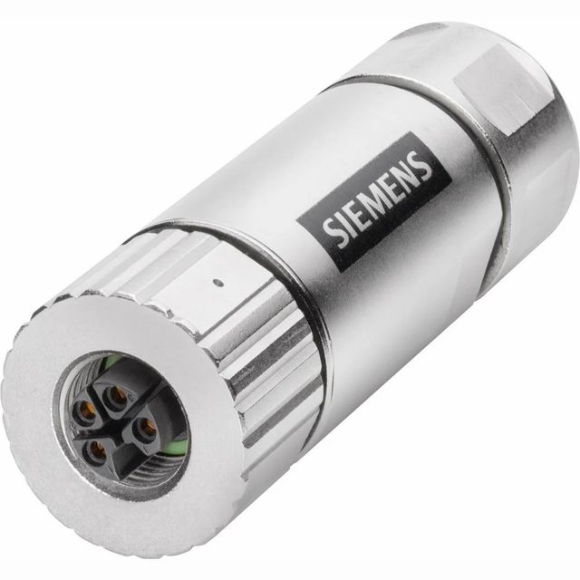 Siemens 6GK1906-0EB00 Power Cable Connector Brand Siemens Material Brass Code Type L-coded Model 6GK1906-0EB00 Cable Outlet Style - Image 1