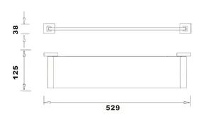 Bathroom Accessories Wall Mounted Glass Shelf - Image 5