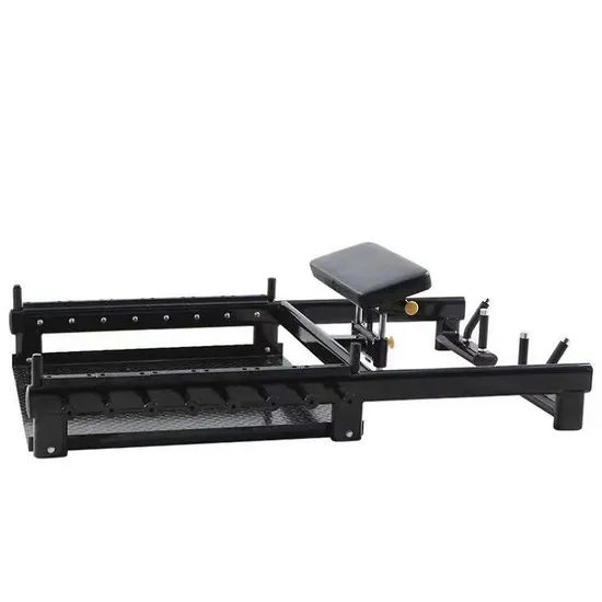 Shandong Dezhou Factory Strength Training Equipment Folding Home Black Hip Thrust Machine - Image 6