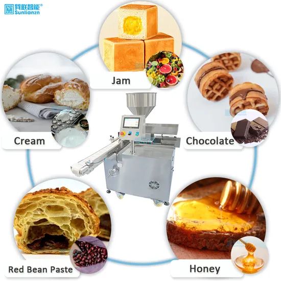 Puff Pastry Choux Custard Cream Cake Injection Forming Machine Processing Line - Image 2