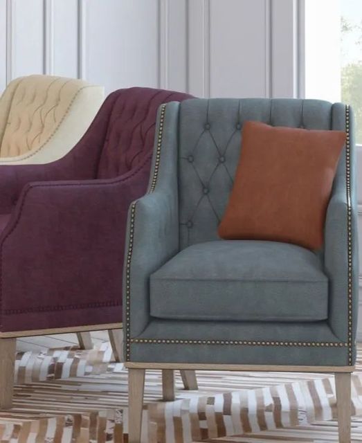 Italian  Leather Fabrics Color Gray Brand Rocco Brown Material Polyester Product Type Leather Usage/Application Sofa - Image 1