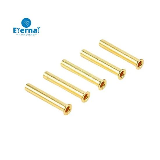 Metric Tubular Brass Hollow Rivet DIN7340 for PCB Board Origin China Model NO. DIN7340 Trademark OEM, ODM HS Code - Image 2