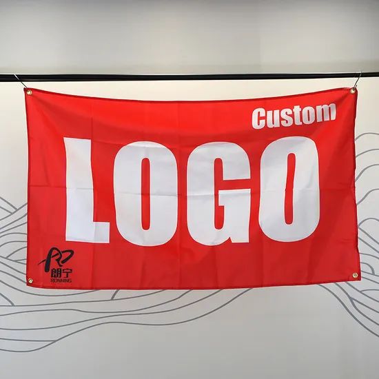 Premium Outdoor Custom Printed Polyester Advertising Flags and Banners - Image 3