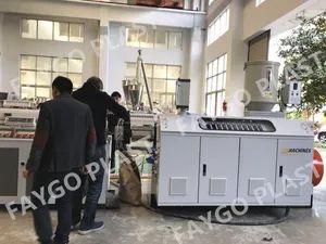 Plastic PVC PE WPC Windows Doors Frame Profile Making Extrusion Machine - Image 4