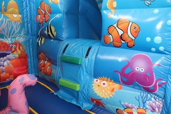 Undersea World Inflatable Bouncer Slide Combo (AQ01742) - Image 3