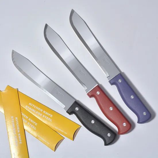 Kitchen Implements Meat Cutting Stainless Steel Chef Butcher Knives - Image 4