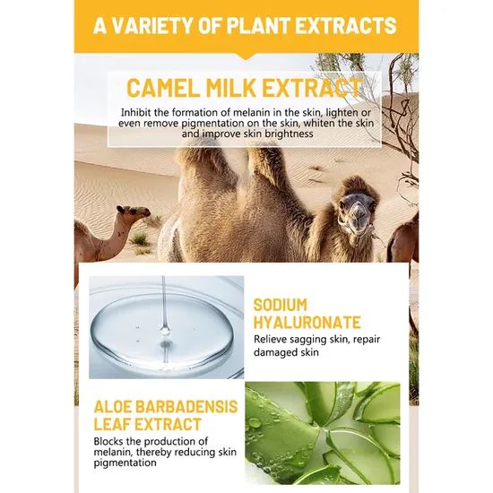 Private Label Best Selling Moisturizing Whitening Reduces Fine Lines Rejuvenating Camel Milk Face Cream - Image 5