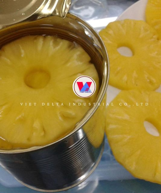 BEST-PRICE CANNED PINEAPPLE FROM VIETNAM Features Organic Packaging Type Can Fruit Type Pineapple - Image 2