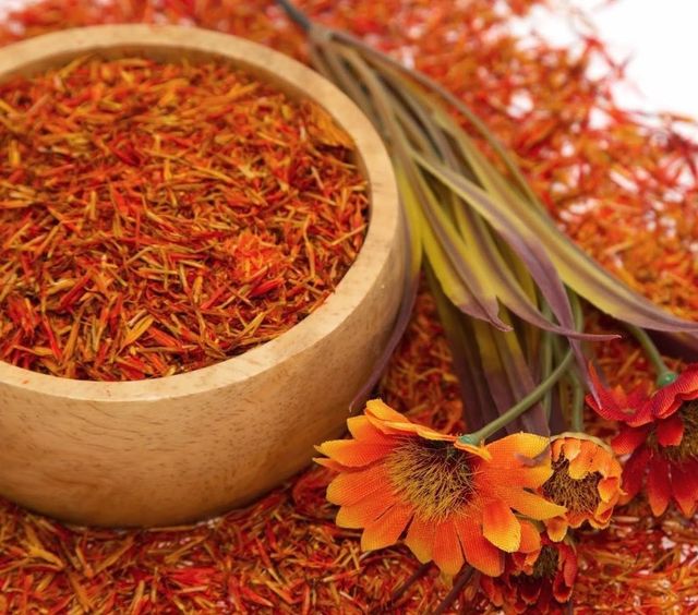 Safflower Petals, Carthamus tinctorius, 99.5% Pure, India - Image 5