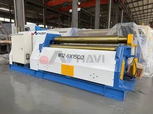 High Stability Structure Automatic Pre-Bending W12 Plate Rolling Machine 4 Roll Roll Shaper Machine - Image 1