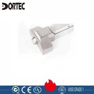 Dortec Stainless Steel Fire Panic Exit Door Lock Part Lock Style Modern Backset 60mm Type Key Lock Dogging Optional HS Code - Image 1