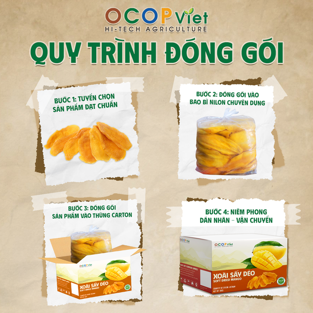 Xoài sấy dẻo - Soft Dried Mango – product photo 4, product detail gallery