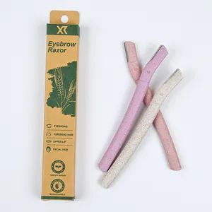 Customized Disposable Dermaplane Skin Care Tool Eyebrow Razor Blades - Image 3
