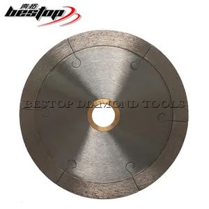 Continuous Rim Diamond Saw Blade for Agate Cutting Origin China OEM Welcomed Trademark Bestop Model NO. BT-DSB HS Code 8202310000 - Image 1