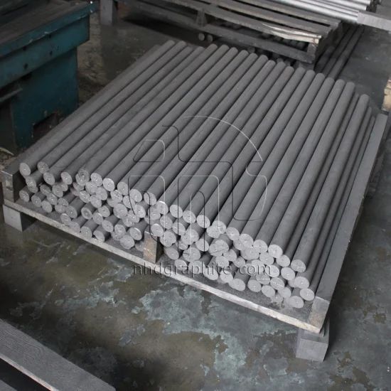 Good Conductivity Graphite Rod Bar for Gold Casting Grade HP Origin China Model NO. NX603 Trademark NINGHEDA HS Code - Image 1