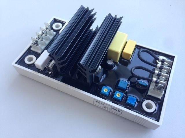 Three Phase R238 LEROY SOMER AVR Condition New Power Source STD Phase Three Phase Input Voltage 440v Output Voltage STD Type Automatic, - Image 1