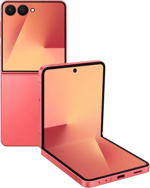 Samsung Galaxy Z Flip7, 256GB, Coral Red - Unlocked (Renewed) - Image 4