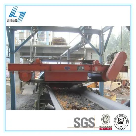 Industrial Eectro Overband Magnetic Separator Mass 2700kg Origin China Duty Cycle 100% Cold Power 4.2kw HS Code - Image 4