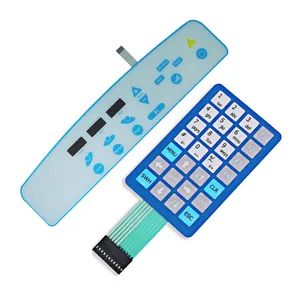 Custom Manufacturing Conductive PVC Membrane Control Label Tags for Remote Controllers - Image 1