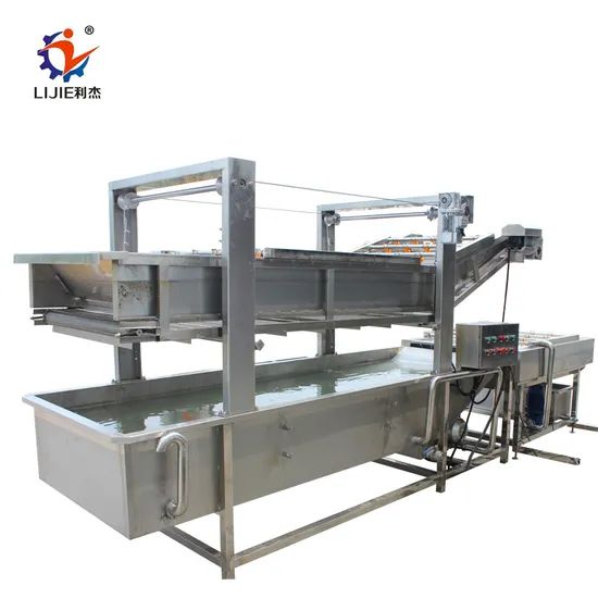 Fruit Vegetable Ozone Washing Cleaning Machine Line Name Washer Power 0.75KW Color Silver Trademark LIJIE Capacity - Image 3
