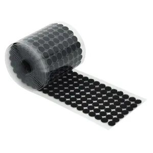 Square Adhesive Backed Hook and Loop Fasteners for Versatile Applications - Image 1
