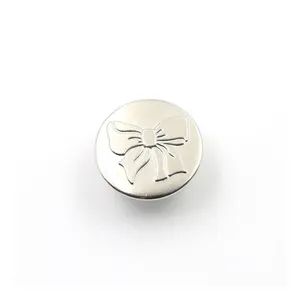 Brass Buttons with Rivets Metal Jean Buttons for Clothes - Image 3