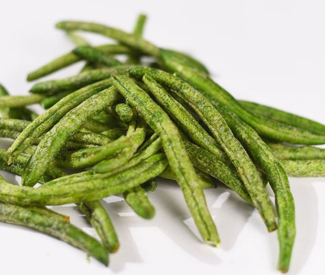 Delicious Snacks VF Green Beans Crispy Beans Vacuum Fried Green Beans Crisp - Image 2