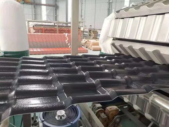 New Building Materials ASA UPVC Roofing Sheets Double Roman Roof Tiles - Image 6