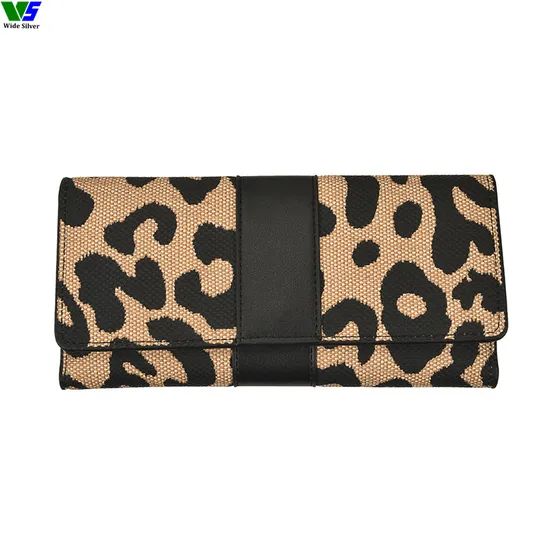 Wide Silver Factory Wholesale Custom Mini PU Leather Pouch Coin Purse 2023 - Image 4