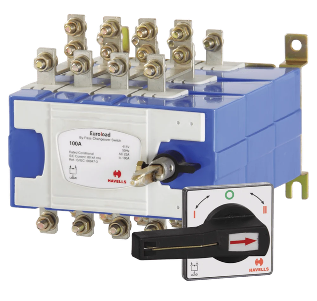 On Load Changeover Switch, Poles: 4 Pole Brand all Weight N/a Poles 4 Pole Motor Power N/a Phase Three Phase Current Rating - Image 1