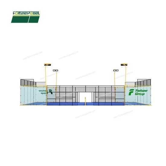 Tennis Court Equipment Wpt Competition Design Super Panoramic Padel Tennis Court - Image 4