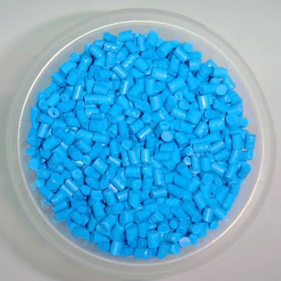 Factory Price PP PE Blue Color Masterbatch for Plastic Pipes Toys Pallets - Image 6